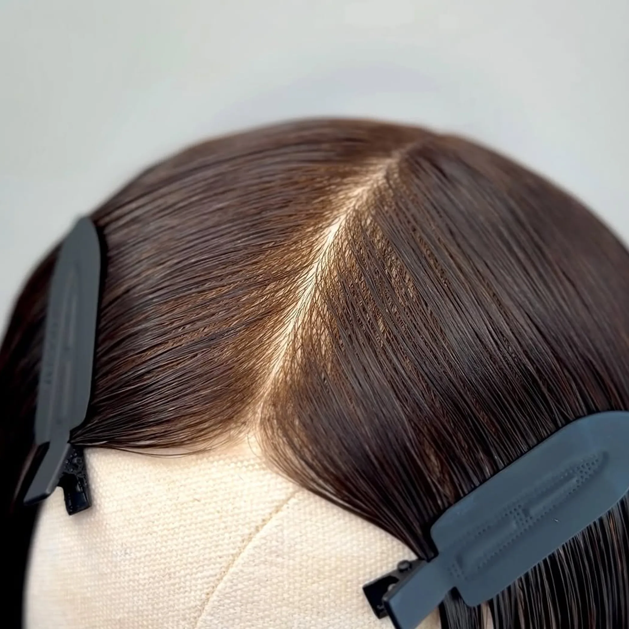 realistic hair system