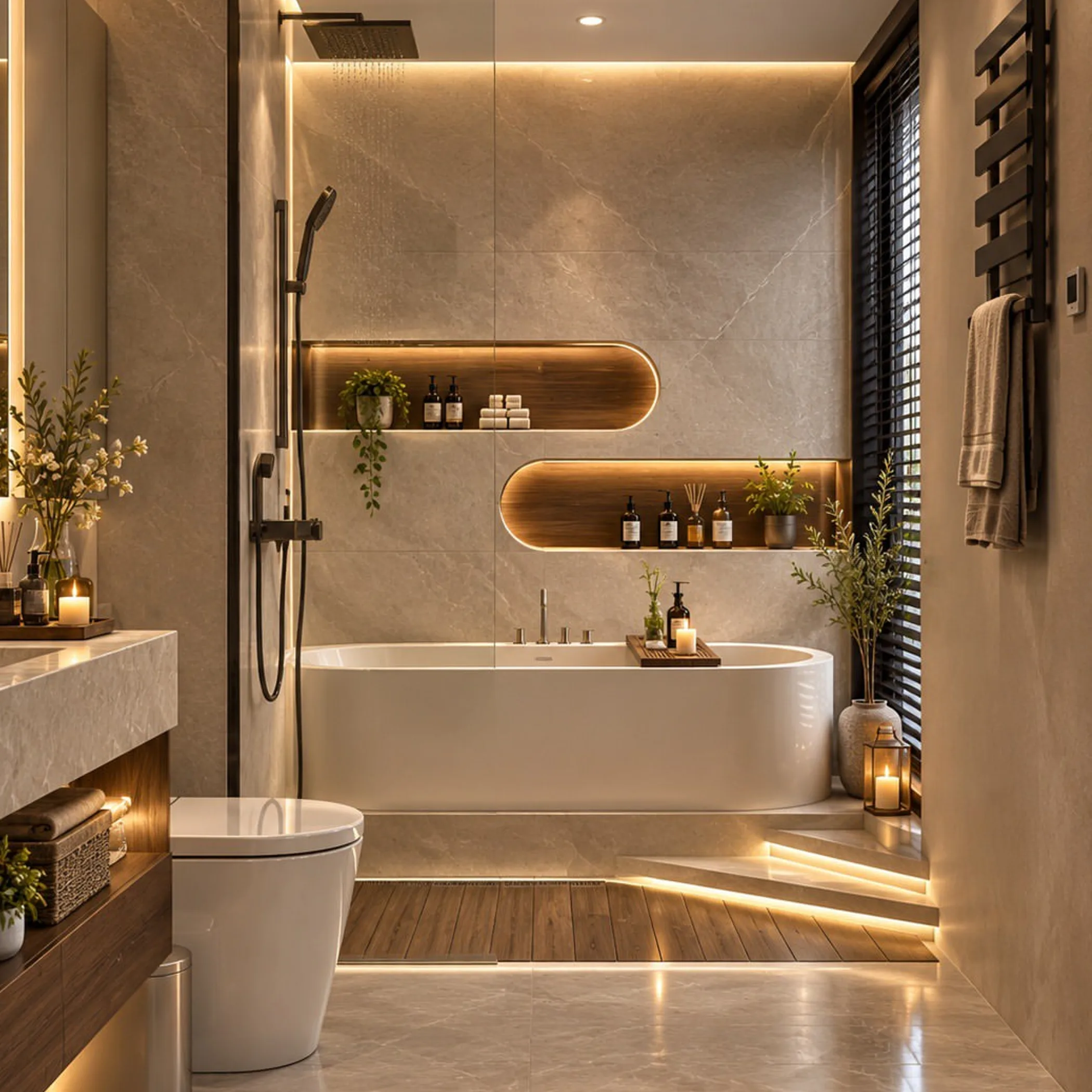 bathroom wet area